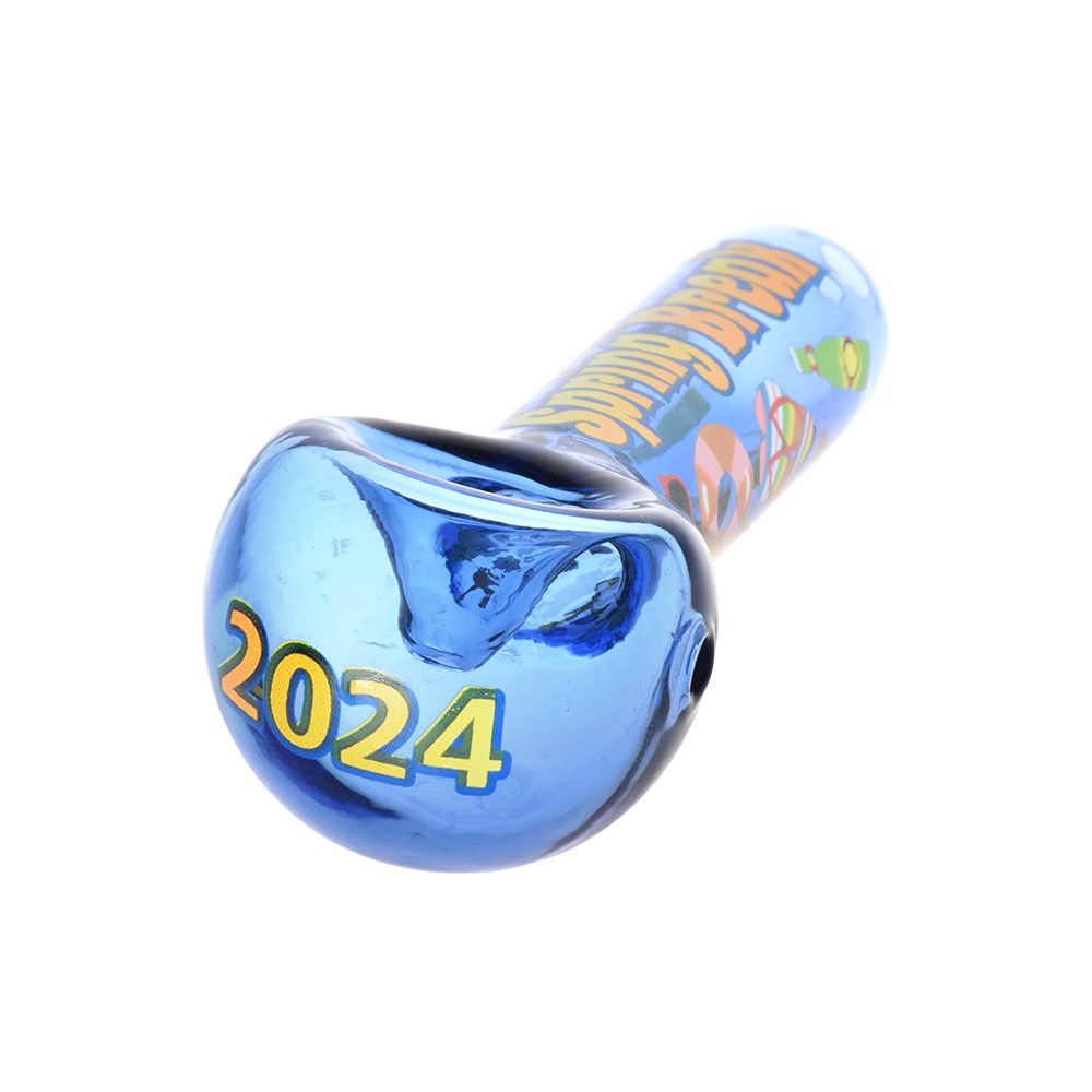 Spring Break 2024 Glass Spoon Pipe - 5"/ 6ct