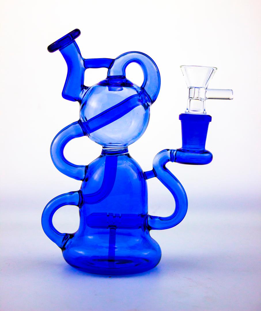 Recycler Style Mini Water Pipe 2.7"