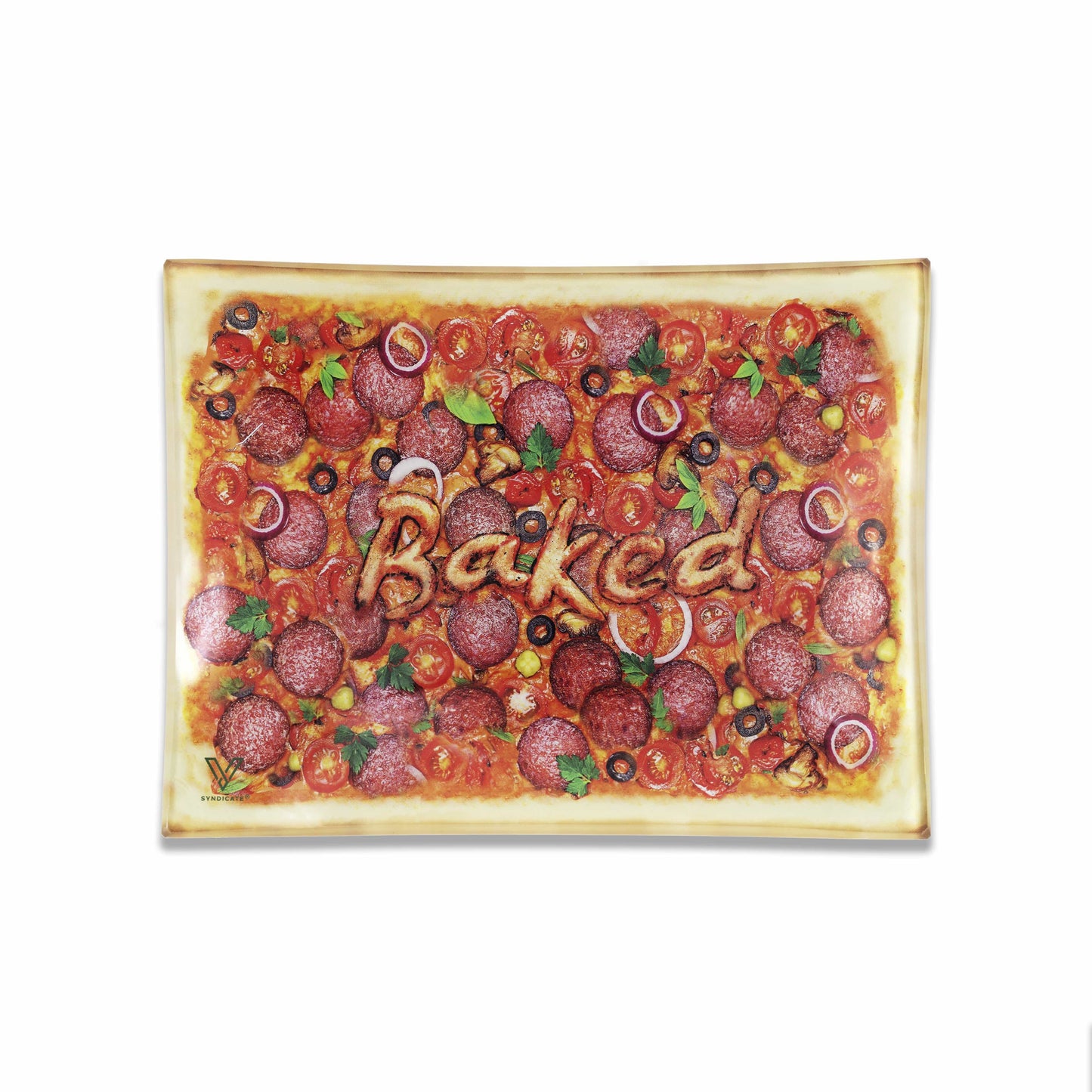 Pizza Glass Tray