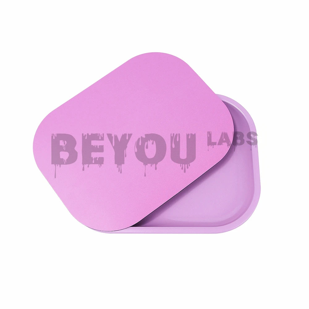 Household Metal Tray Rolls Tobacco Container Hand Rolled Smoking Accessories Storage Trays Various Patterns 18x14cm