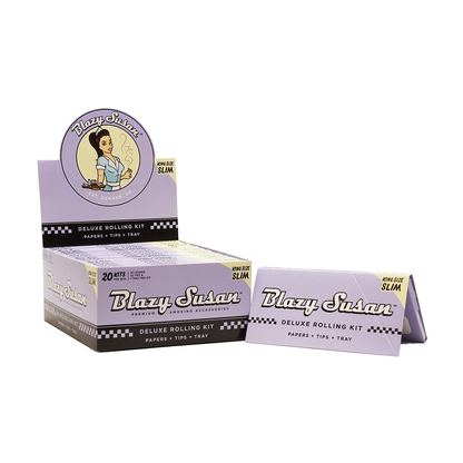 Blazy Susan Purple Rolling Papers