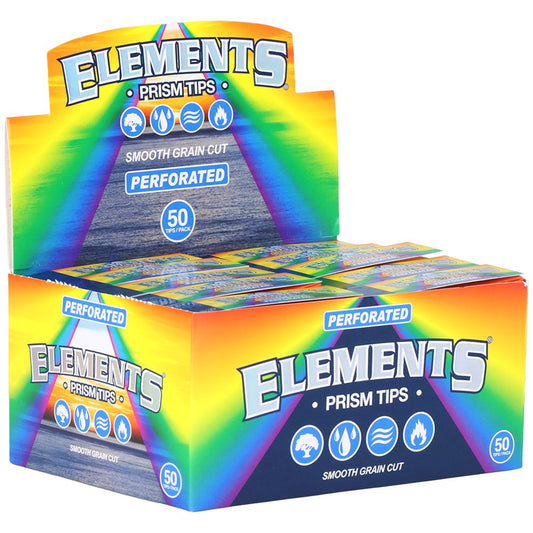 Elements Prism Perforated Tips - 50pc 50pk