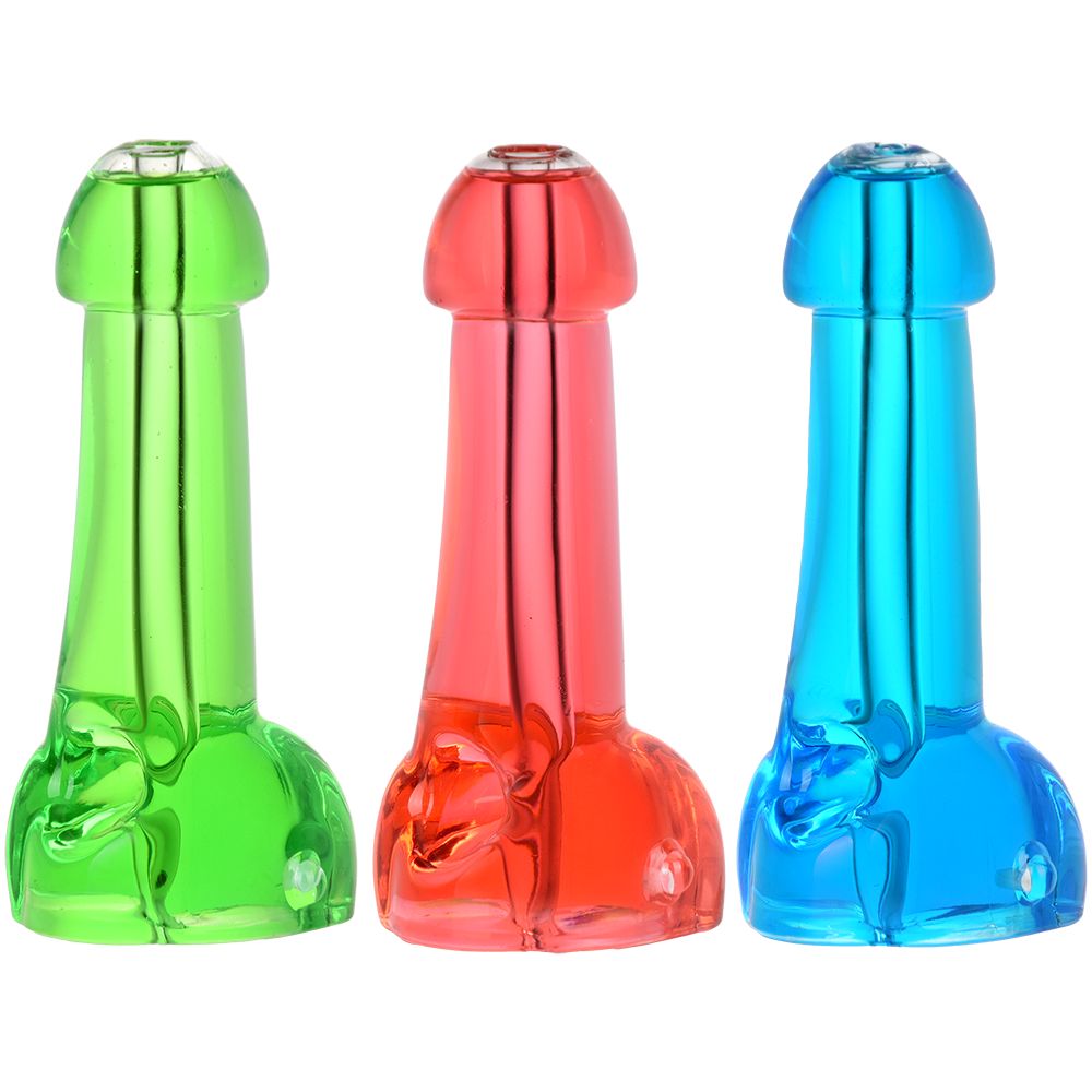 Cold Member Glycerin Hand Pipe - 5.5" / 4ct