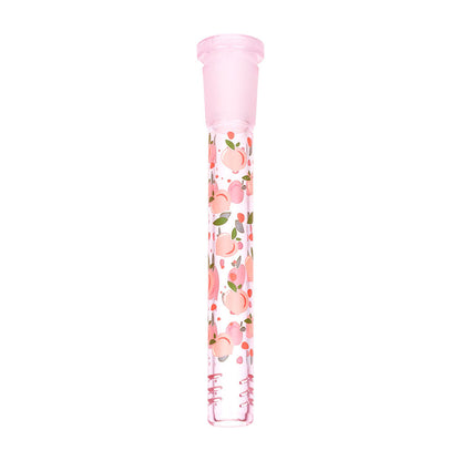 Pulsar Fruit Series Peaches & Cream Herb Pipe Glow Duo - 10" / 14mm F
