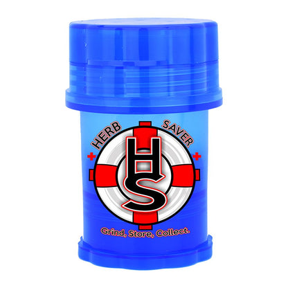 HerbSaver Large Grinder - 3.8" x 2.4" / 4pc / 6ct