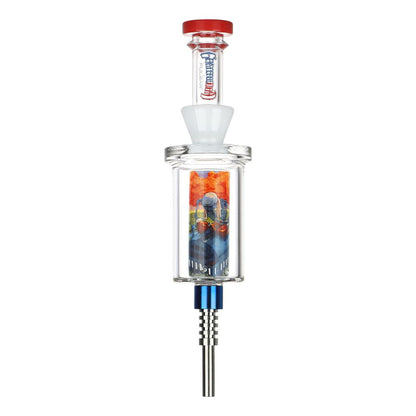 Grateful Dead x Pulsar Inside Print Vapor Vessel & SYF Dab Dish - 9.25" / Boxer
