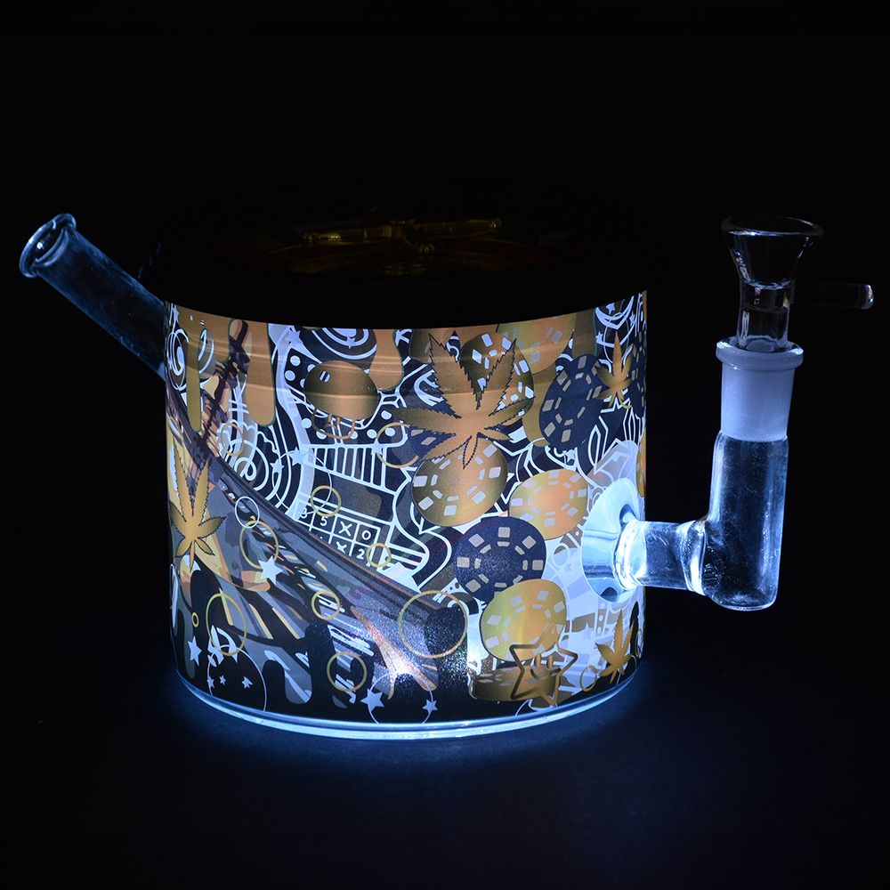 Dabtized Puff'N'Play Roulette Game Dab Rig | 8.75" | 14mm F