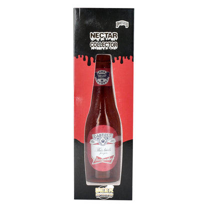 Dabtized Beer Burner Bubbler Dab Straw - 7.75" / 10mm F / Designs Vary