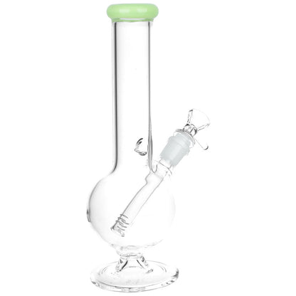 Spherical Splendor Round Bottom Water Pipe | 14mm F |Colors Vary