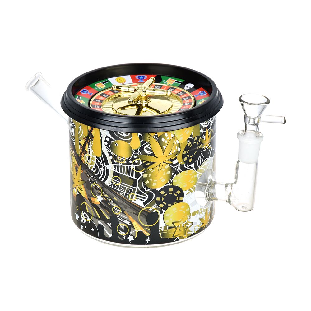 Dabtized Puff'N'Play Roulette Game Dab Rig | 8.75" | 14mm F